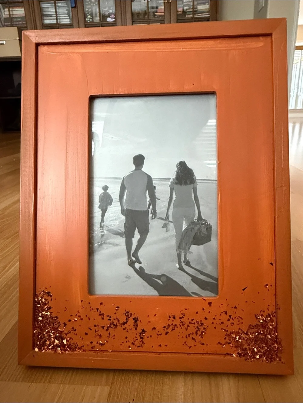 Vintage bright orange